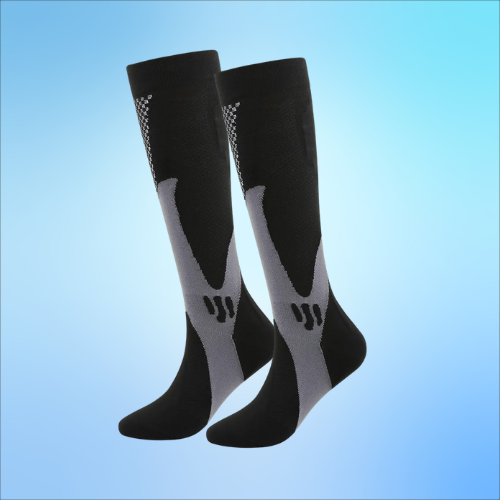 גרבי לחץ לשיפור זרימת הדם והקלה בכאבי רגליים