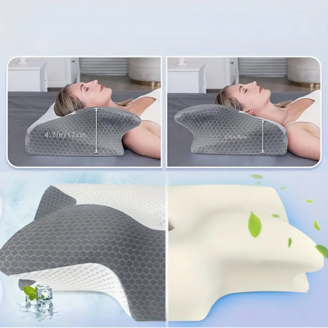 כרית ויסקו - תמיכה ויישור לצוואר ולכתפיים