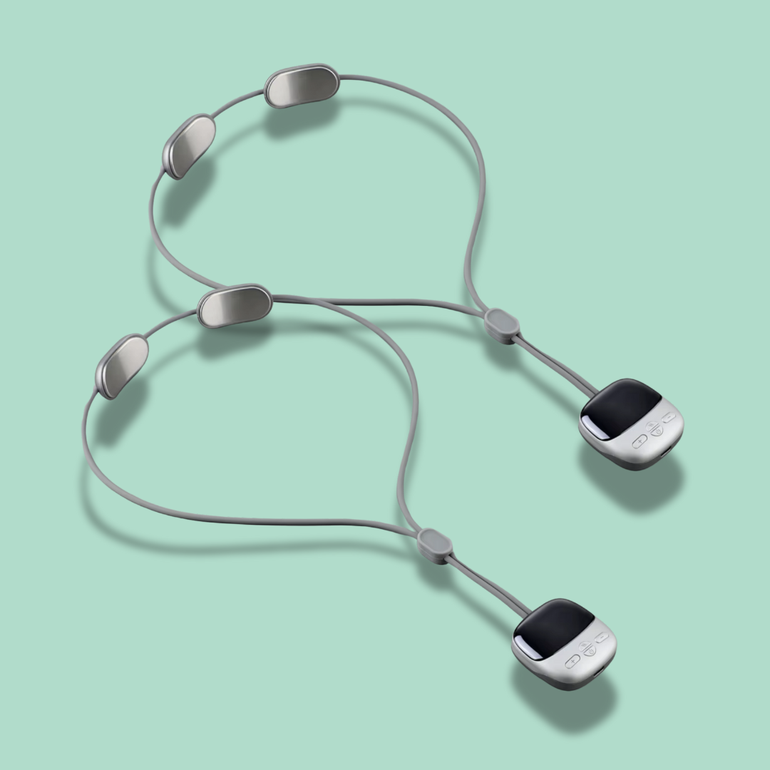 מכשיר EMS לעיסוי הצוואר - לשיכוך כאבים מתמשכים