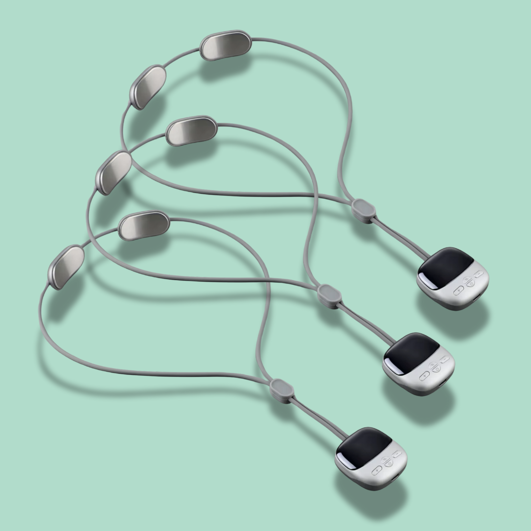 מכשיר EMS לעיסוי הצוואר - לשיכוך כאבים מתמשכים