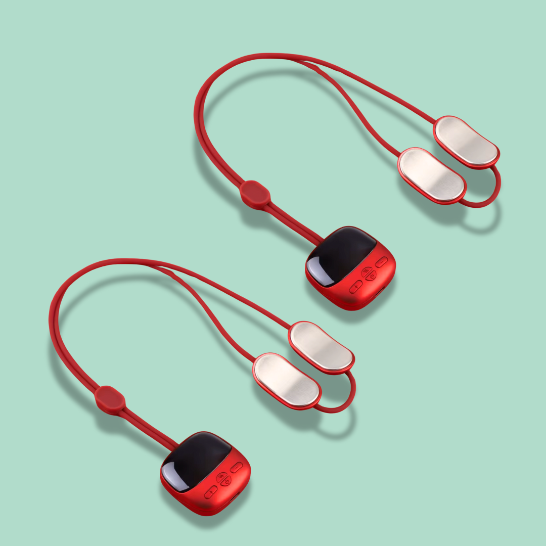 מכשיר EMS לעיסוי הצוואר - לשיכוך כאבים מתמשכים