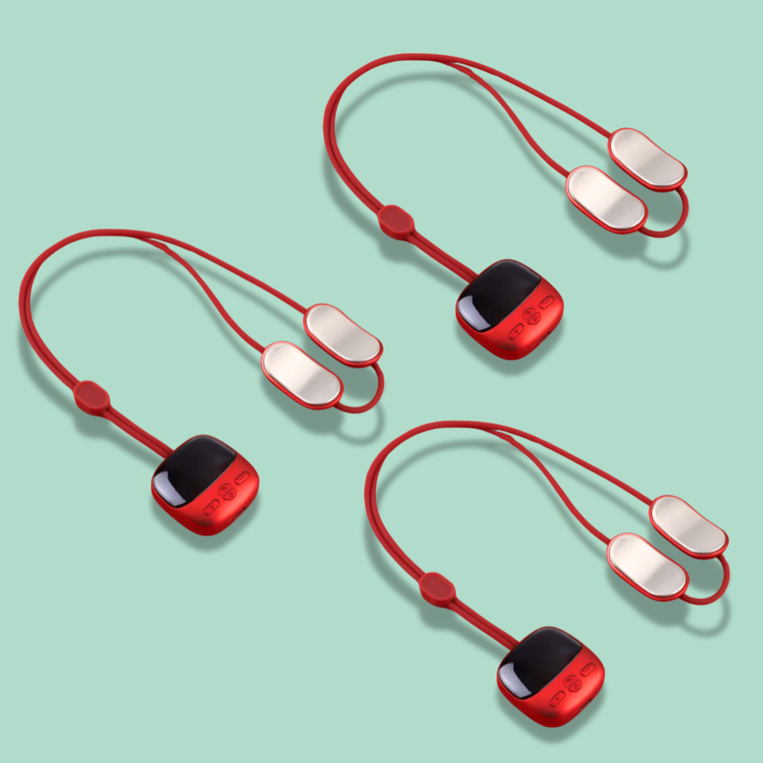 מכשיר EMS לעיסוי הצוואר - לשיכוך כאבים מתמשכים