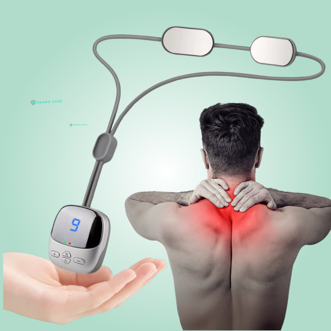 מכשיר EMS לעיסוי הצוואר - לשיכוך כאבים מתמשכים