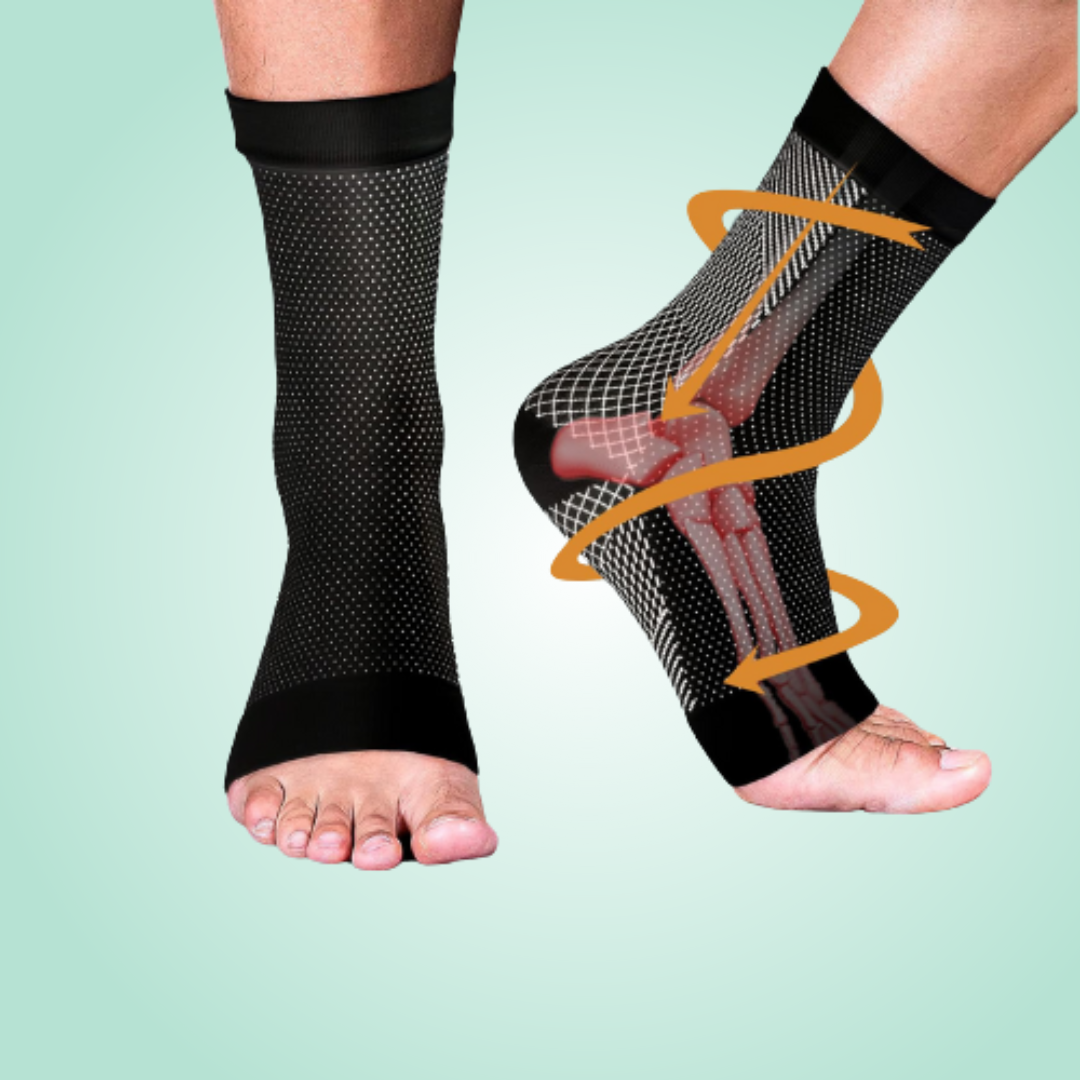 גרבי לחץ לשיפור זרימת הדם והקלה בכאבי רגליים