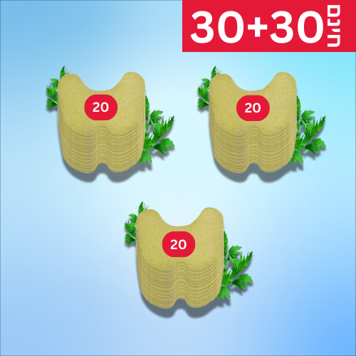 Knee Ease מדבקות טבעיות להקלה בכאבי ברכיים