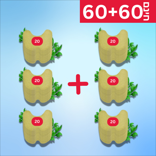 Knee Ease מדבקות טבעיות להקלה בכאבי ברכיים