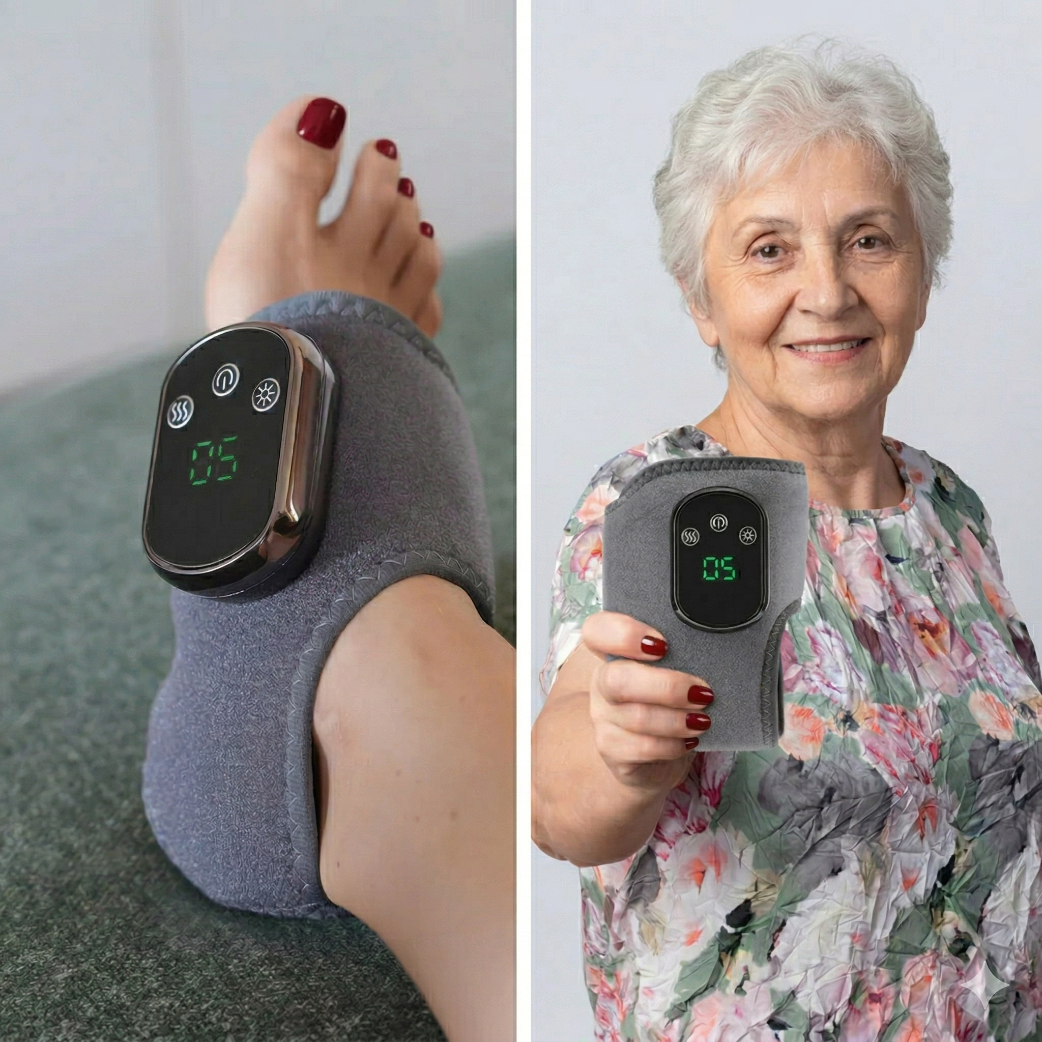 FootRevive™ Pro — מכשיר שיקום מתקדם בטכנולוגיית 3-ב-1 לכפות הרגליים והשוקיים